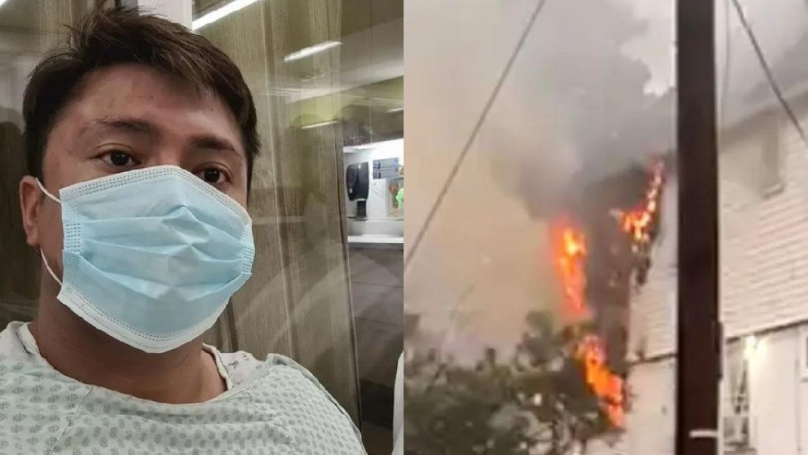 Desgarrador testimonio: El "Cuy" se salvó de morir en un incendio