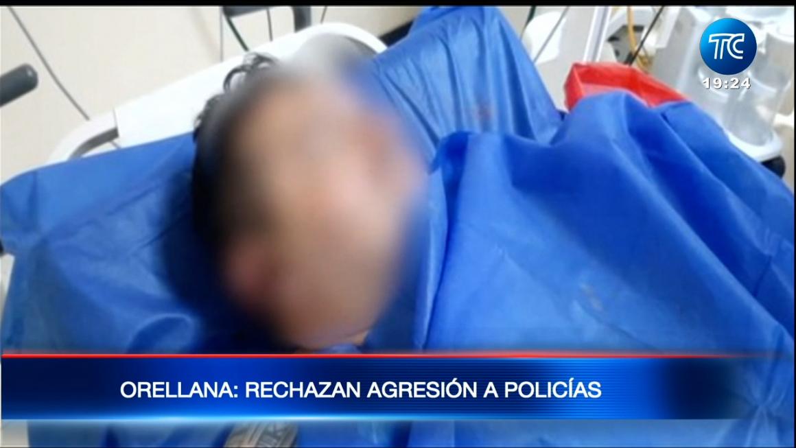 Policía Nacional rechaza la agresión contra sus integrantes en Orellana