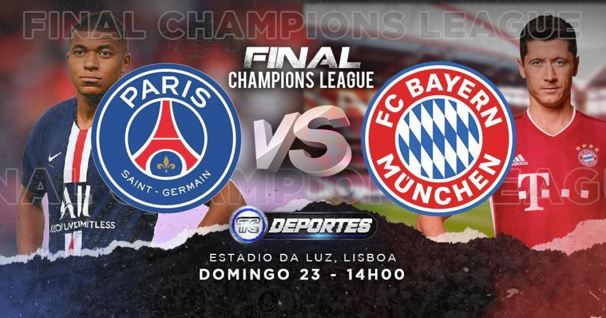PSG vs Bayern, una final de Champions League inédita TC Televisión PSG vs Bayern, una final de Champions League inédita TC Televisión