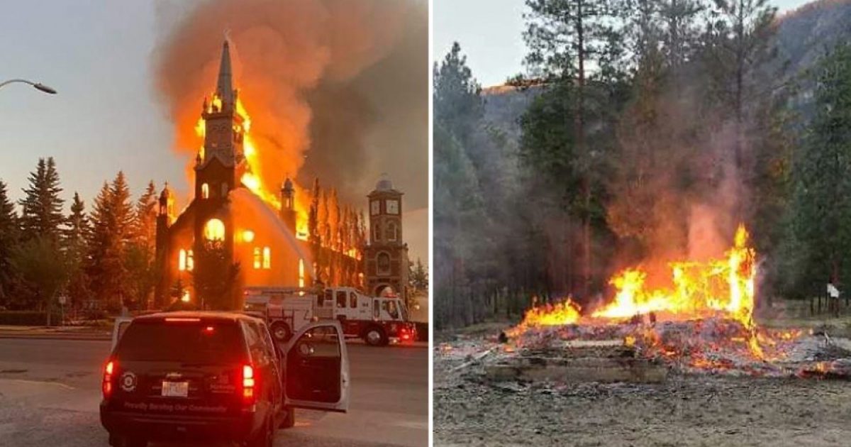 Incendian iglesias en Canadá tras el hallazgo de 750 cuerpos de niños | TC Televisión Incendian iglesias en Canadá tras el hallazgo de 750 cuerpos de niños | TC Televisión