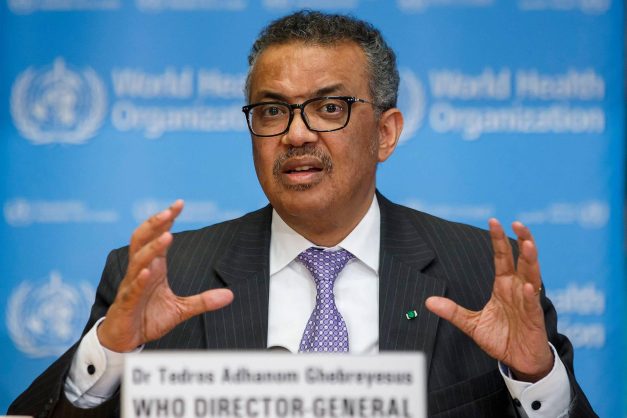 Unos veinte países de la Unión Europea proponen reelegir a Tedros como jefe de la OMS - Vimarsana News