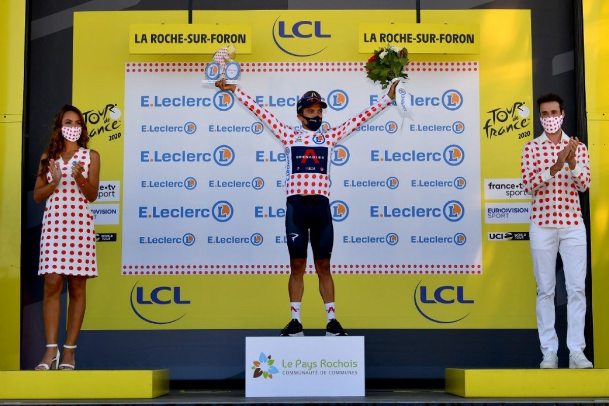 Noticia: El ciclista Richard Carapaz se convirtió en el nuevo Rey de la Montaña en el Tour de Francia El ciclista Richard Carapaz se convirtió en el nuevo Rey de la Montaña en el Tour de Francia