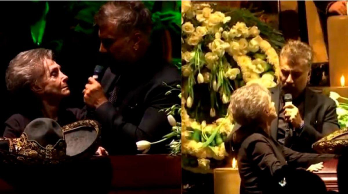 Noticia: Alejandro Fernández le canta a su padre Vicente durante el velorio Alejandro Fernández le canta a su padre Vicente durante el velorio