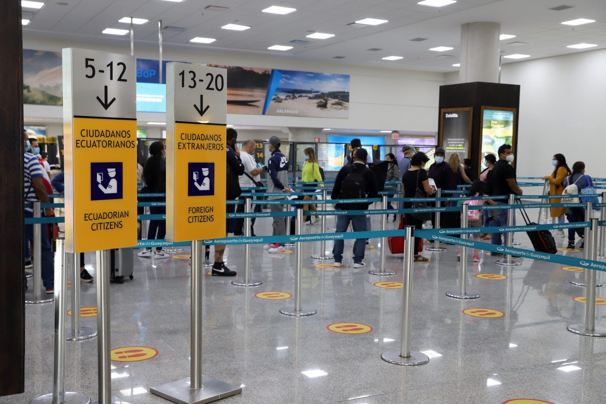 Noticia: Ecuador: Plazo para que viajeros de EE.UU. no presenten prueba PCR se extiende Ecuador: Plazo para que viajeros de EE.UU. no presenten prueba PCR se extiende