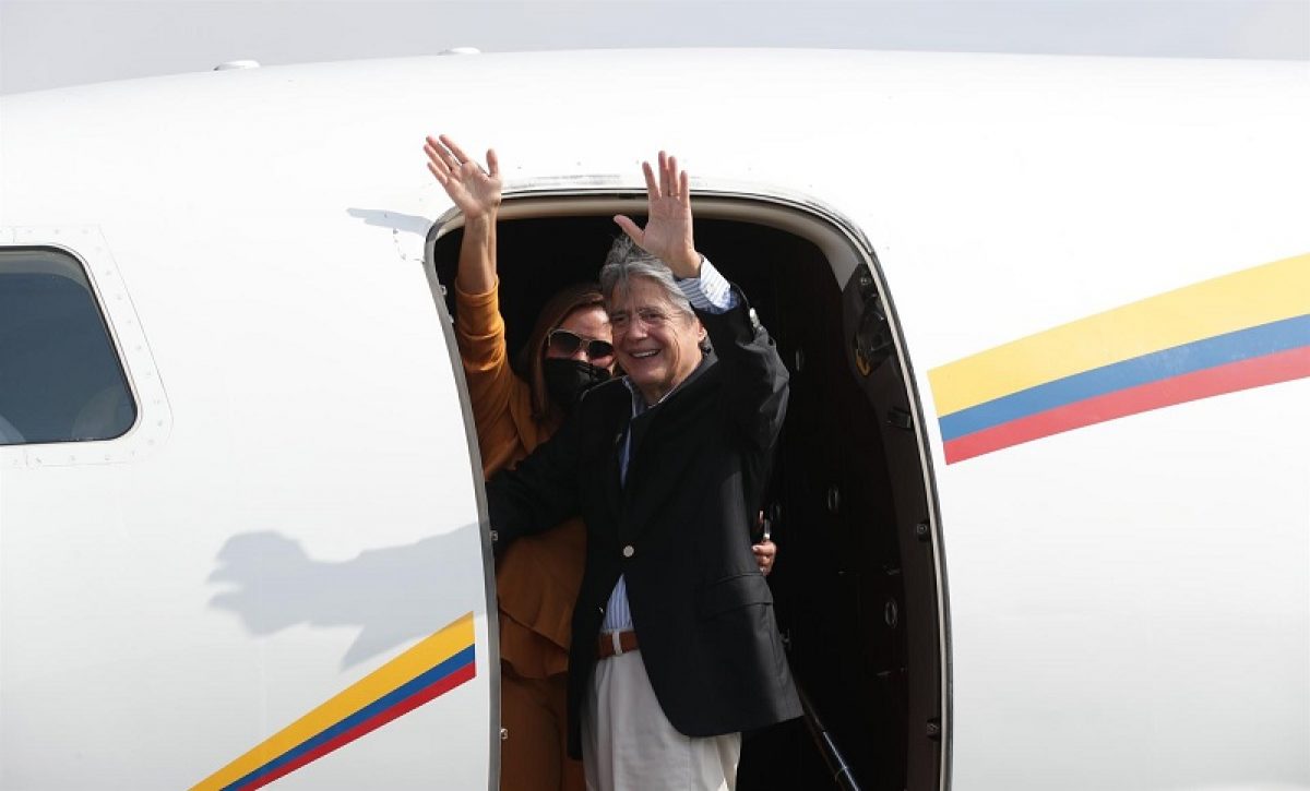 Noticia: Presidente Lasso viajó a Israel para buscar asesoría en seguridad, innovación e inversión Presidente Lasso viajó a Israel para buscar asesoría en seguridad, innovación e inversión