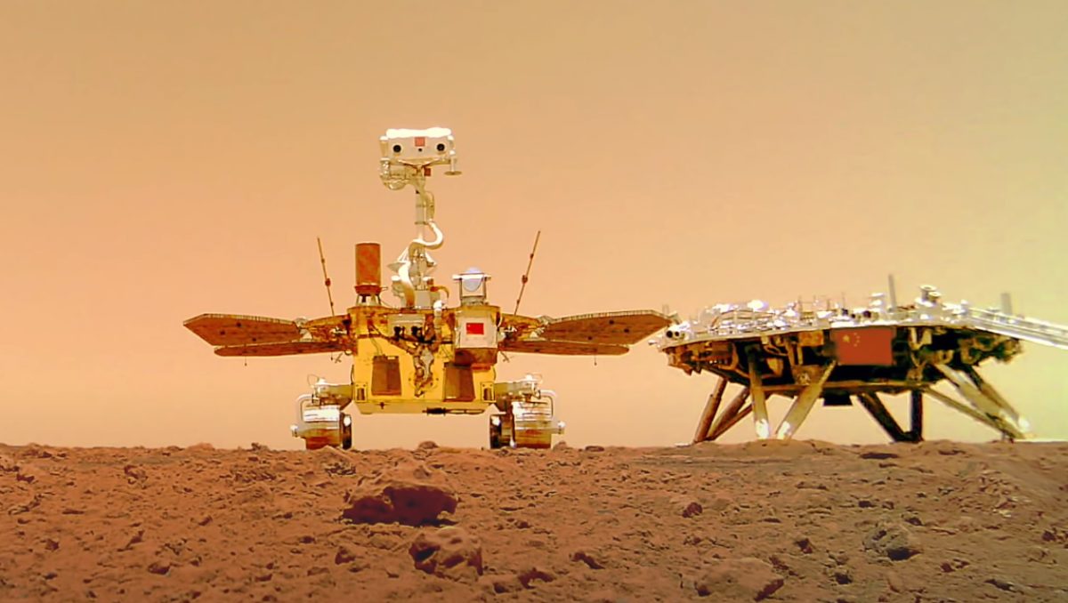 Noticia: El rover de China hace un descubrimiento en Marte El rover de China hace un descubrimiento en Marte