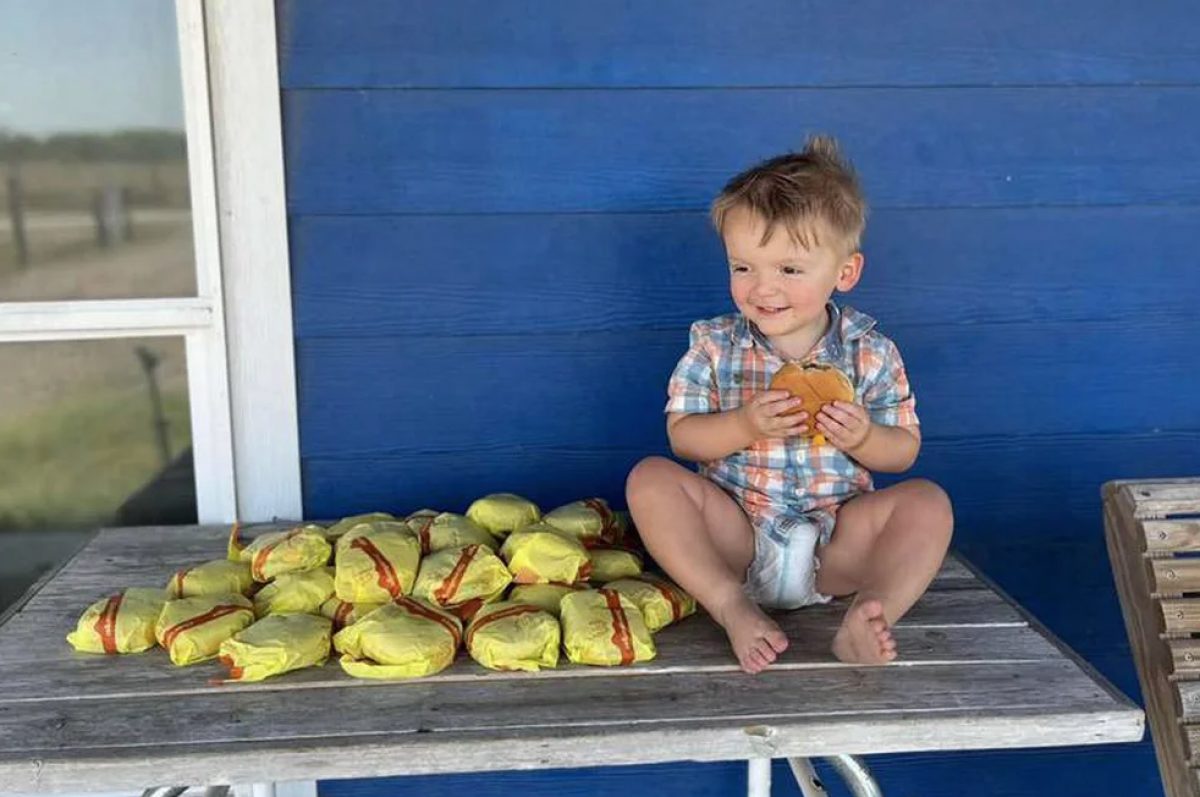 Noticia: Un niño de 2 años pidió 31 hamburguesas con el celular de su mamá Un niño de 2 años pidió 31 hamburguesas con el celular de su mamá