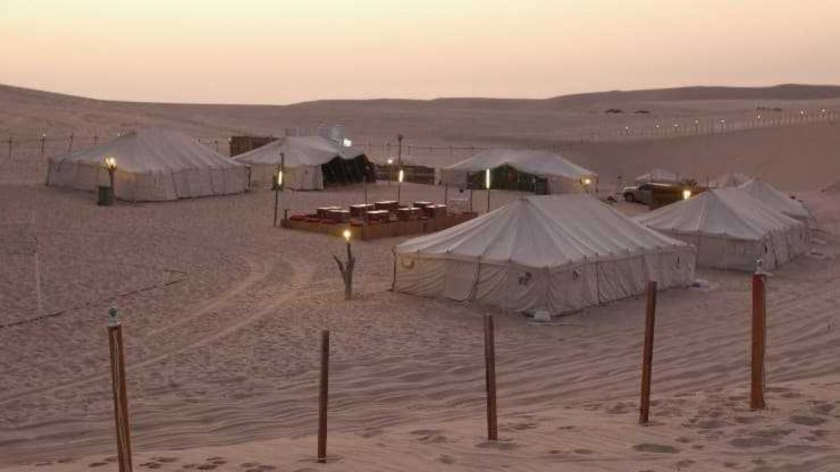 Noticia: Qatar planea instalar 1000 carpas en el desierto para aficionados en el Mundial Qatar planea instalar 1000 carpas en el desierto para aficionados en el Mundial
