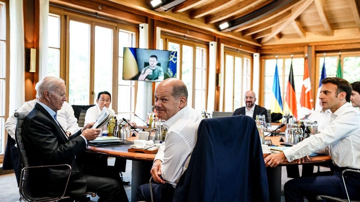 Noticia: El presidente de Ucrania pide al G7 "hacer lo máximo" para terminar la guerra antes de fin de año El presidente de Ucrania pide al G7 "hacer lo máximo" para terminar la guerra antes de fin de año