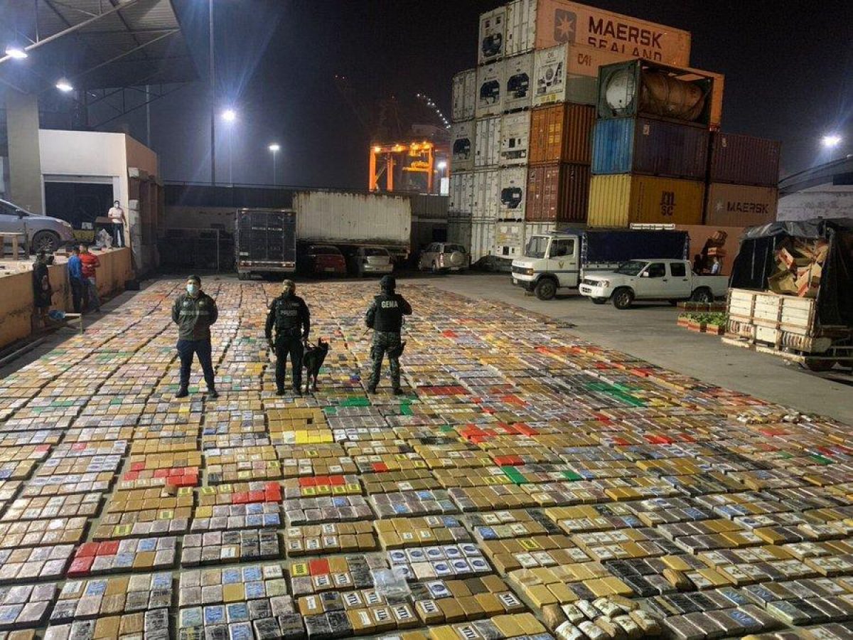 Noticia: Se ubica a Ecuador como el tercer país del mundo con más cocaína incautada Se ubica a Ecuador como el tercer país del mundo con más cocaína incautada
