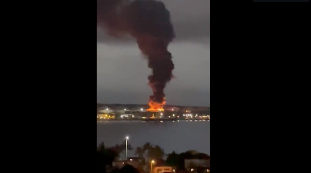 Noticia: Al menos 49 personas heridas tras incendio en un tanque de petróleo en Cuba Al menos 49 personas heridas tras incendio en un tanque de petróleo en Cuba