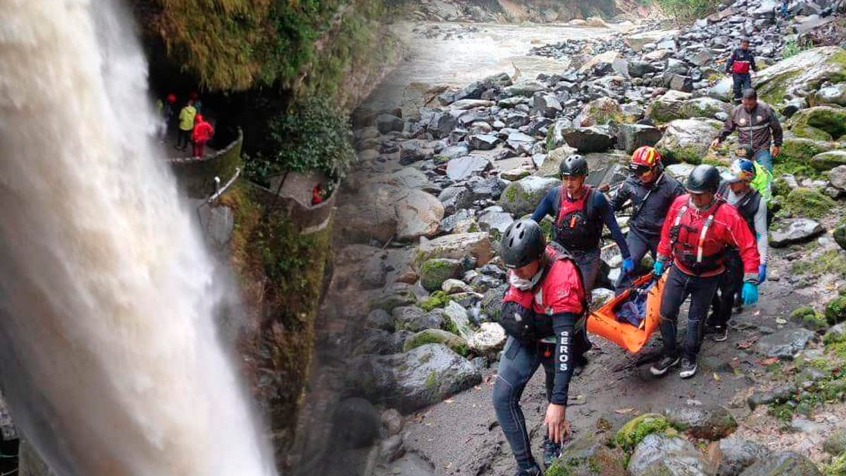 Noticia: Encuentran cadáver de la mujer que cayó en el 'Pailón del Diablo'; búsqueda de su hijo continúa Encuentran cadáver de la mujer que cayó en el 'Pailón del Diablo'; búsqueda de su hijo continúa