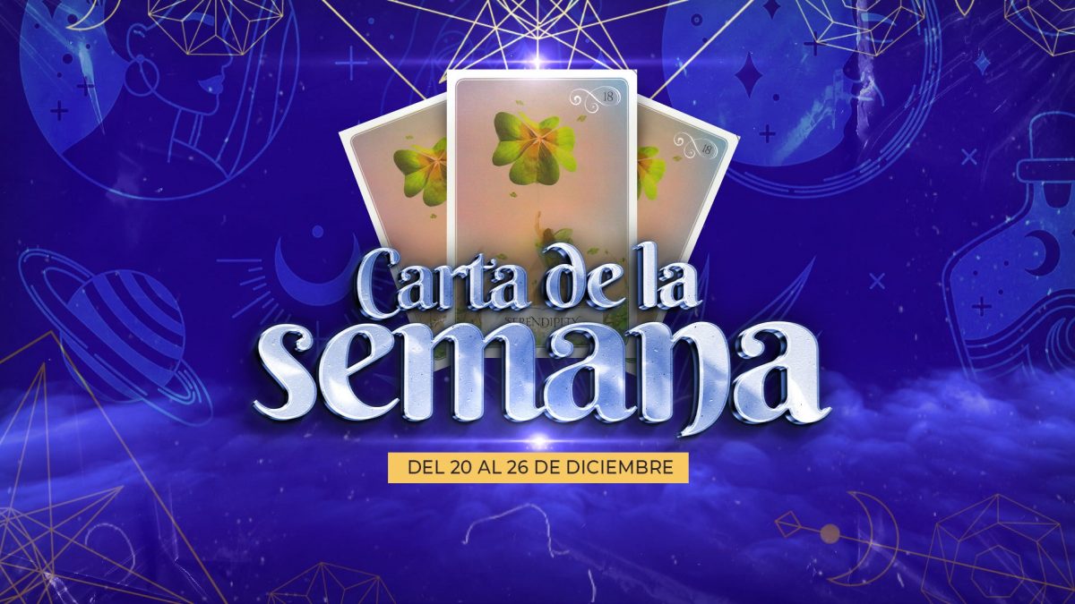 Noticia: Carta de la semana - 20 al 26 de diciembre Carta de la semana - 20 al 26 de diciembre