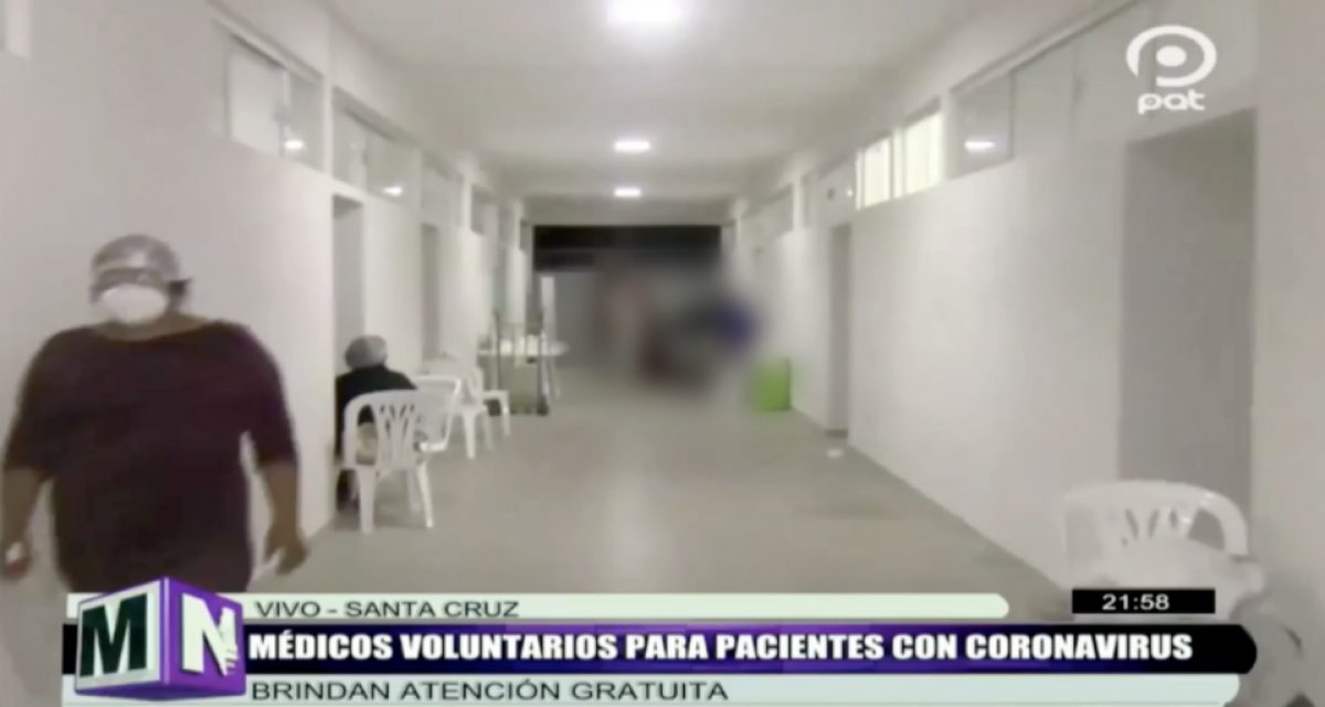 Noticia: VIDEO | La retransmisión en vivo de la muerte de un paciente de coronavirus en Bolivia causa indignación y polémica VIDEO | La retransmisión en vivo de la muerte de un paciente de coronavirus en Bolivia causa indignación y polémica