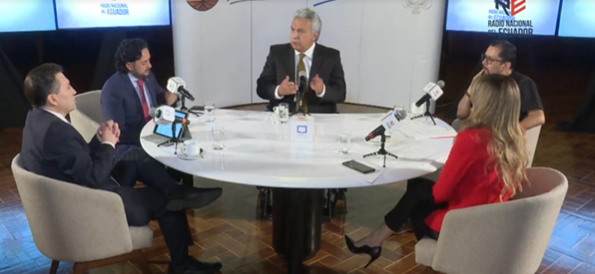 Noticia: Presidente Moreno habló sobre proceso de vacunación en Ecuador Presidente Moreno habló sobre proceso de vacunación en Ecuador