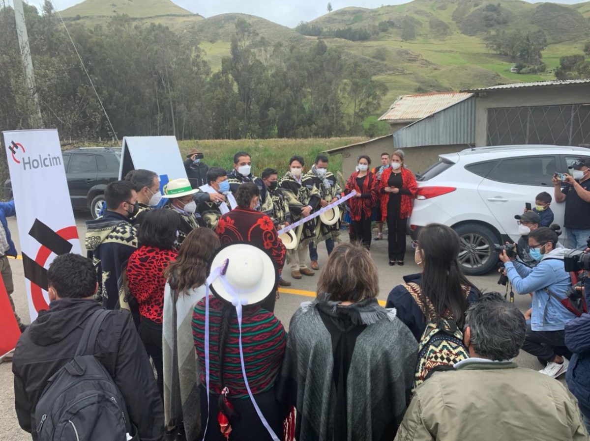 Noticia: Cañar: la vía San Pedro-Curiquingue que fue estabilizada con una solución ecoamigable Cañar: la vía San Pedro-Curiquingue que fue estabilizada con una solución ecoamigable