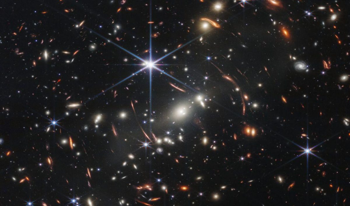 Noticia: Imagen del telescopio James Webb revela las primeras galaxias tras el Big Bang Imagen del telescopio James Webb revela las primeras galaxias tras el Big Bang