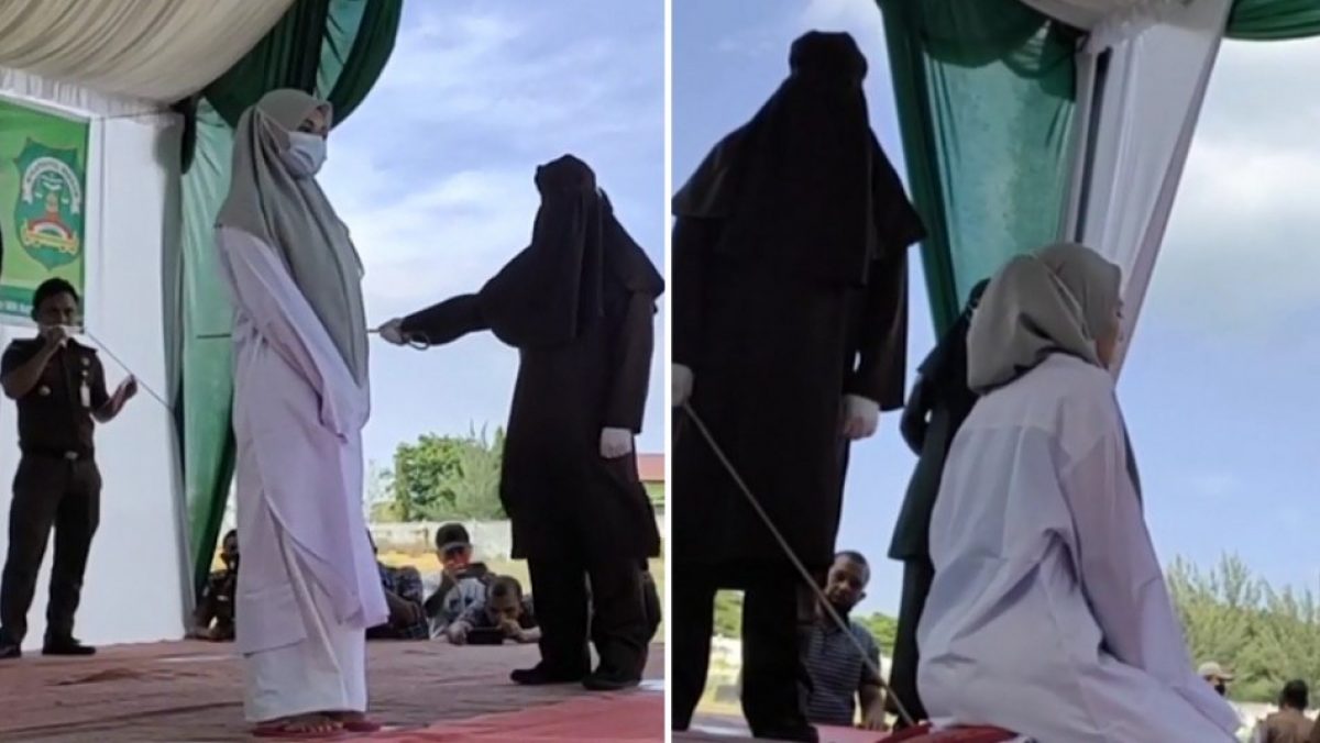 Noticia: El video de una mujer que se desmaya del dolor tras recibir 100 latigazos El video de una mujer que se desmaya del dolor tras recibir 100 latigazos