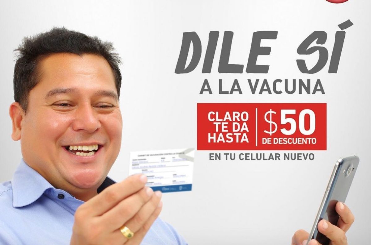 Noticia: Claro beneficia a los vacunados con un descuento para la compra de un celular Claro beneficia a los vacunados con un descuento para la compra de un celular