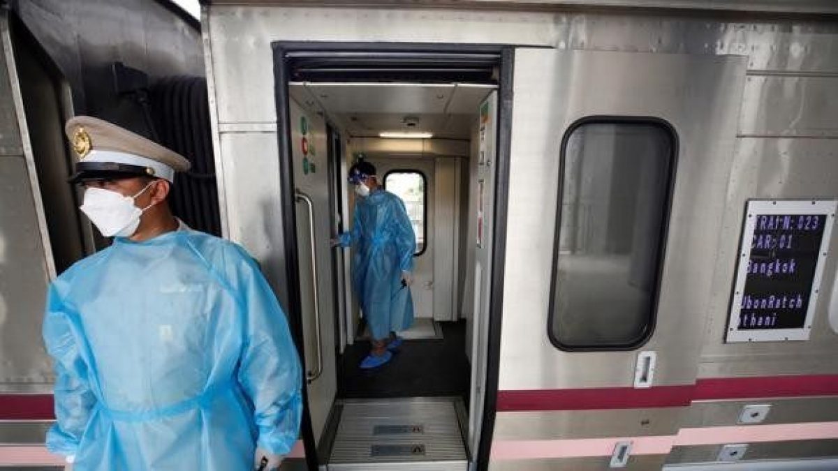 Noticia: El tren covid: Gobierno Tailandia crea campaña para evitar incrementos de contagios El tren covid: Gobierno Tailandia crea campaña para evitar incrementos de contagios
