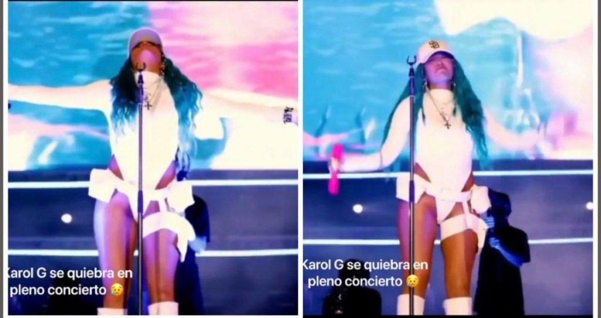 Noticia: VIDEO: Karol G rompe en llanto tras cantar tema escrita a su exnovio VIDEO: Karol G rompe en llanto tras cantar tema escrita a su exnovio