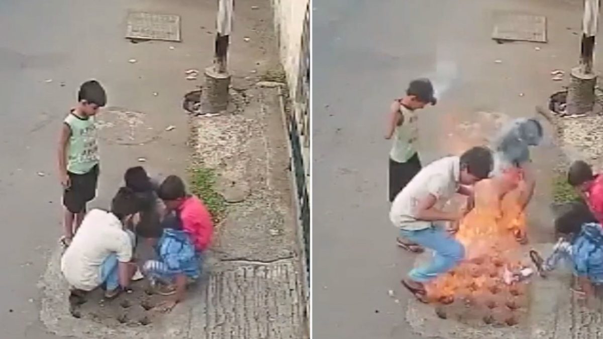 Noticia: Niños sufrieron quemaduras mientras jugaban sobre una tubería de gas Niños sufrieron quemaduras mientras jugaban sobre una tubería de gas