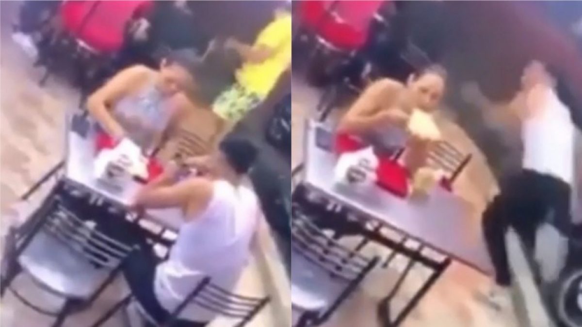 Noticia: Siguió comiendo su pizza mientras ocurría el robo en el restaurante Siguió comiendo su pizza mientras ocurría el robo en el restaurante