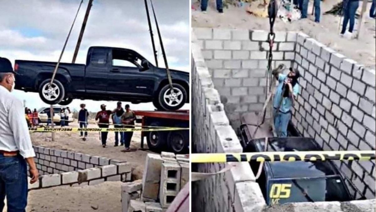 Noticia: Cumplieron su último deseo: ser enterrado con su camioneta Cumplieron su último deseo: ser enterrado con su camioneta
