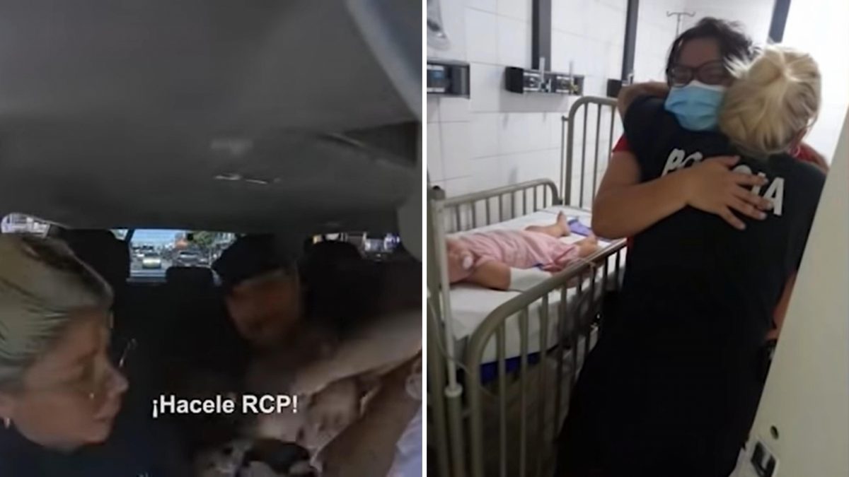 Noticia: "¡Está respirando!": Policías salvan la vida de una niña que se ahogaba "¡Está respirando!": Policías salvan la vida de una niña que se ahogaba