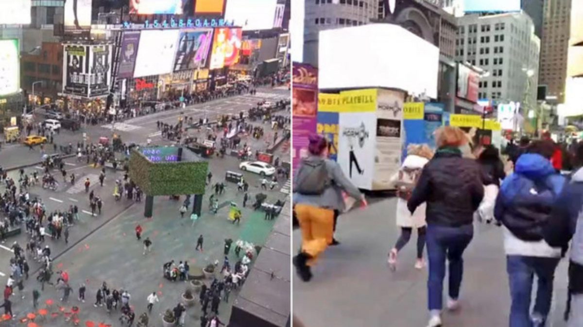 Noticia: Nueva York: Fuerte explosión en Times Square causó alerta entre turistas Nueva York: Fuerte explosión en Times Square causó alerta entre turistas