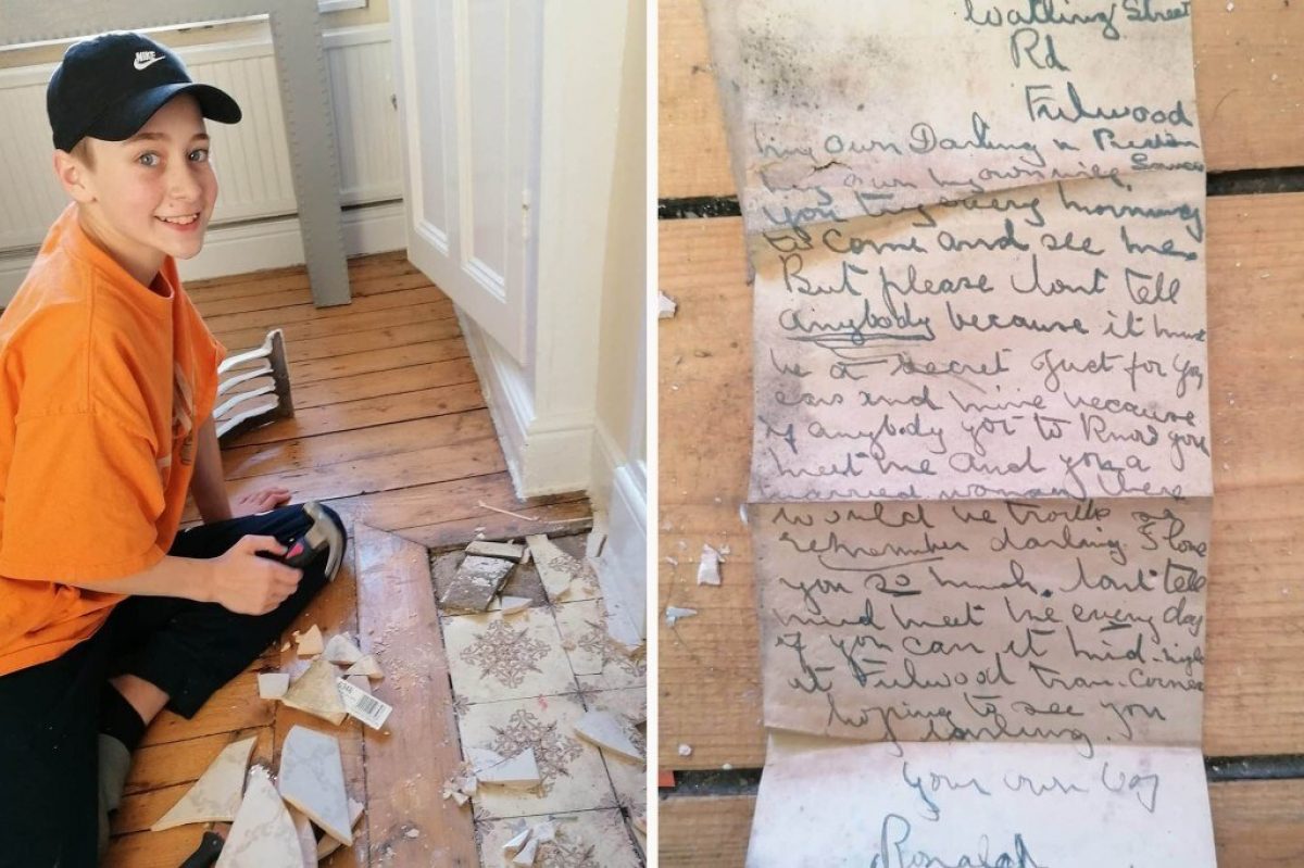 Noticia: Encuentran una carta de amor oculta durante cien años que desvela infidelidad Encuentran una carta de amor oculta durante cien años que desvela infidelidad
