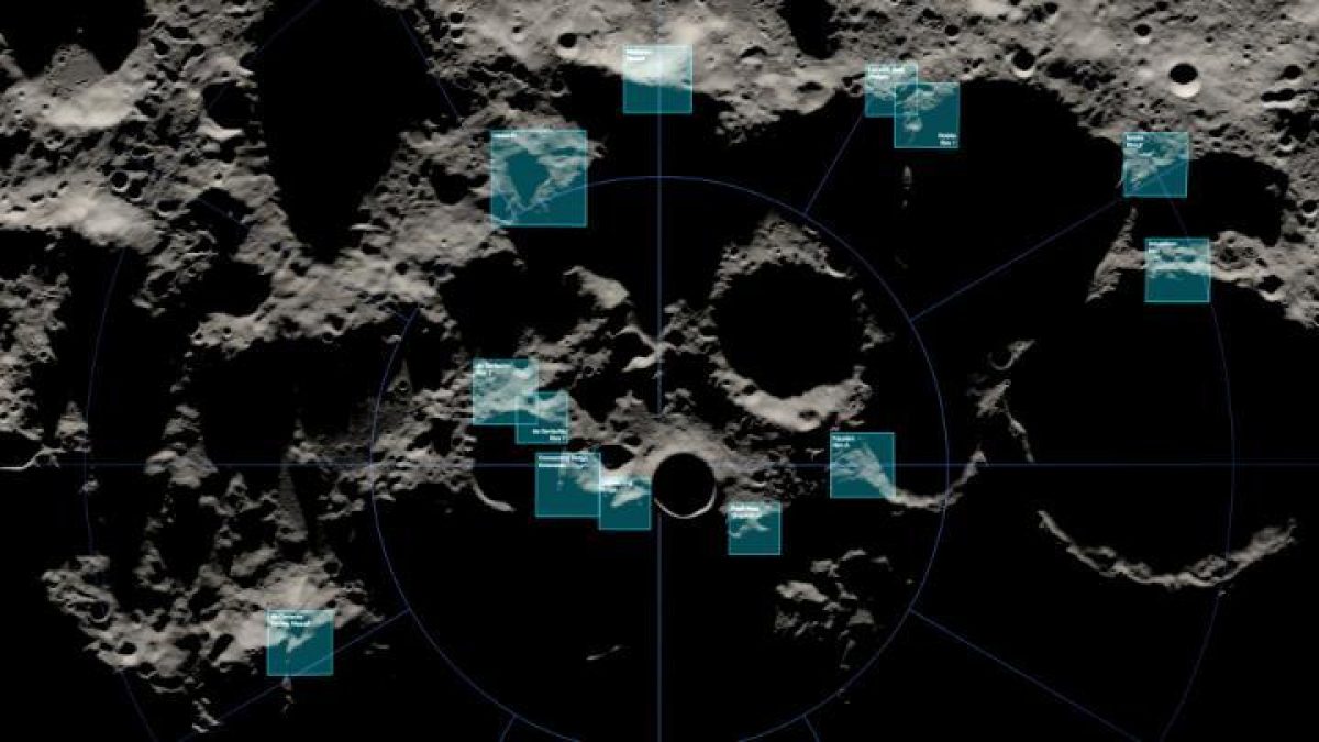 Noticia: La NASA identifica posibles regiones para un futuro alunizaje humano La NASA identifica posibles regiones para un futuro alunizaje humano