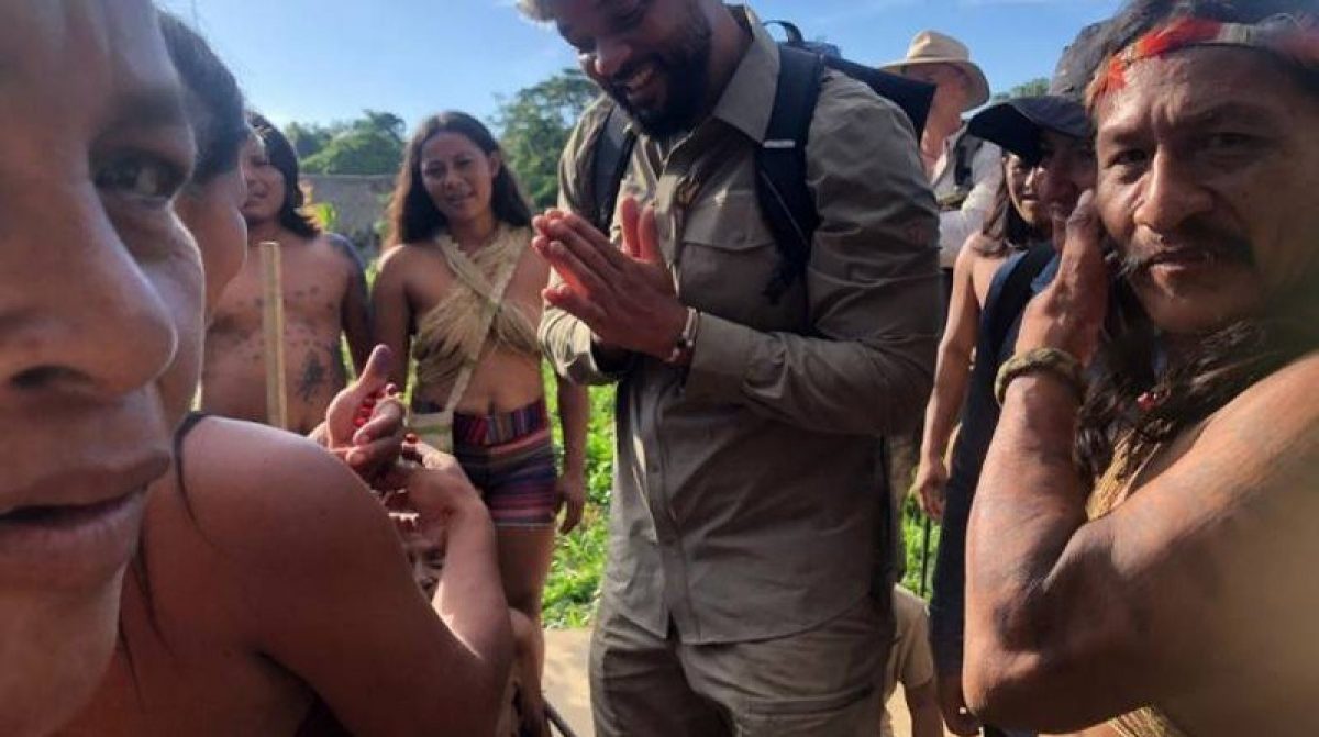 Noticia: Will Smith visitó el pueblo waorani en el Yasuní de Ecuador Will Smith visitó el pueblo waorani en el Yasuní de Ecuador