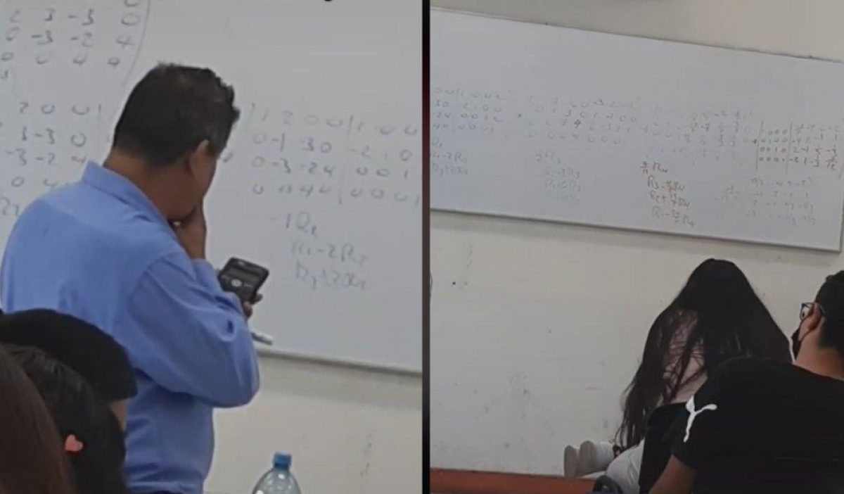 Noticia: Profesor no logra resolver examen que dejó a sus alumnos Profesor no logra resolver examen que dejó a sus alumnos