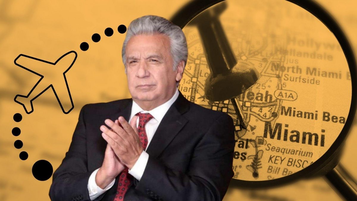 Noticia: El expresidente Lenín Moreno notificó a la Asamblea que viajará a Miami El expresidente Lenín Moreno notificó a la Asamblea que viajará a Miami