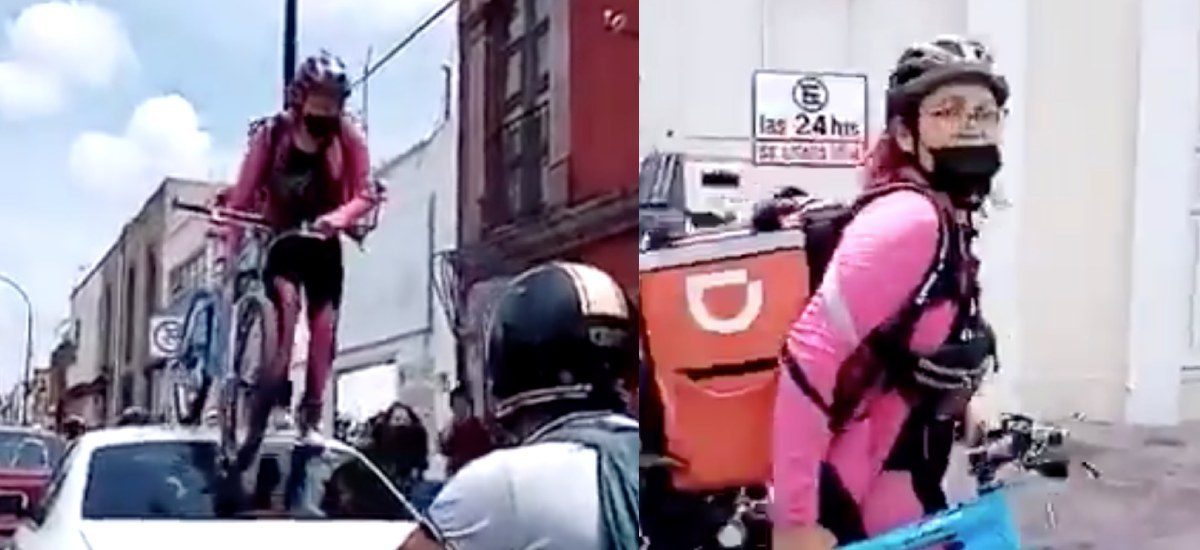 Noticia: Joven pasa por encima de un carro por parquearse en la ciclovía Joven pasa por encima de un carro por parquearse en la ciclovía