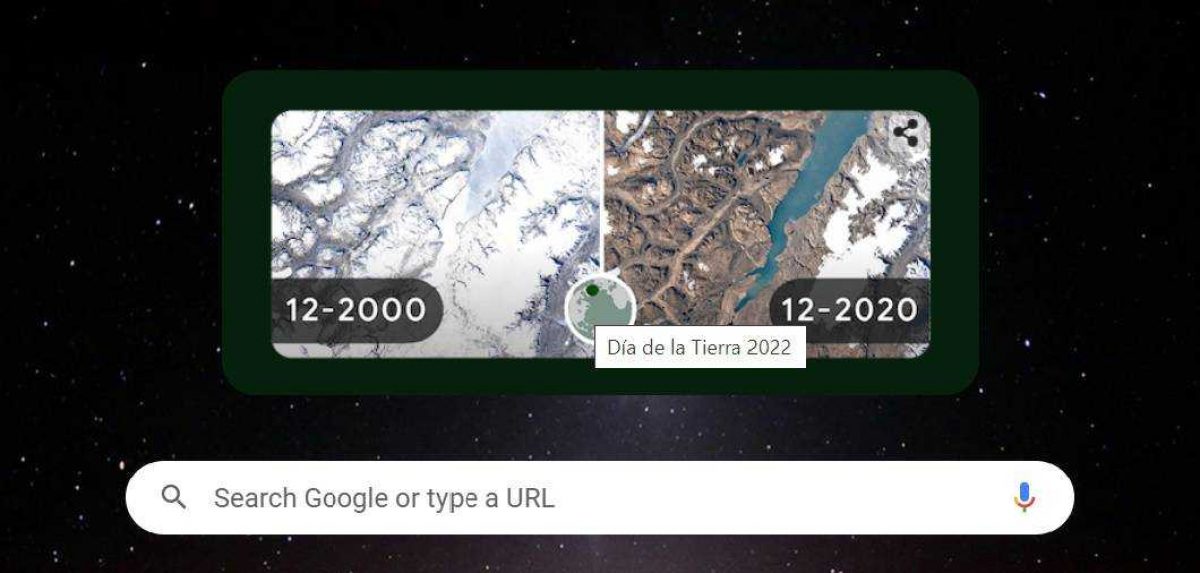 Noticia: Google alerta del impacto del cambio climático con su Doodle en el Día de la Tierra Google alerta del impacto del cambio climático con su Doodle en el Día de la Tierra