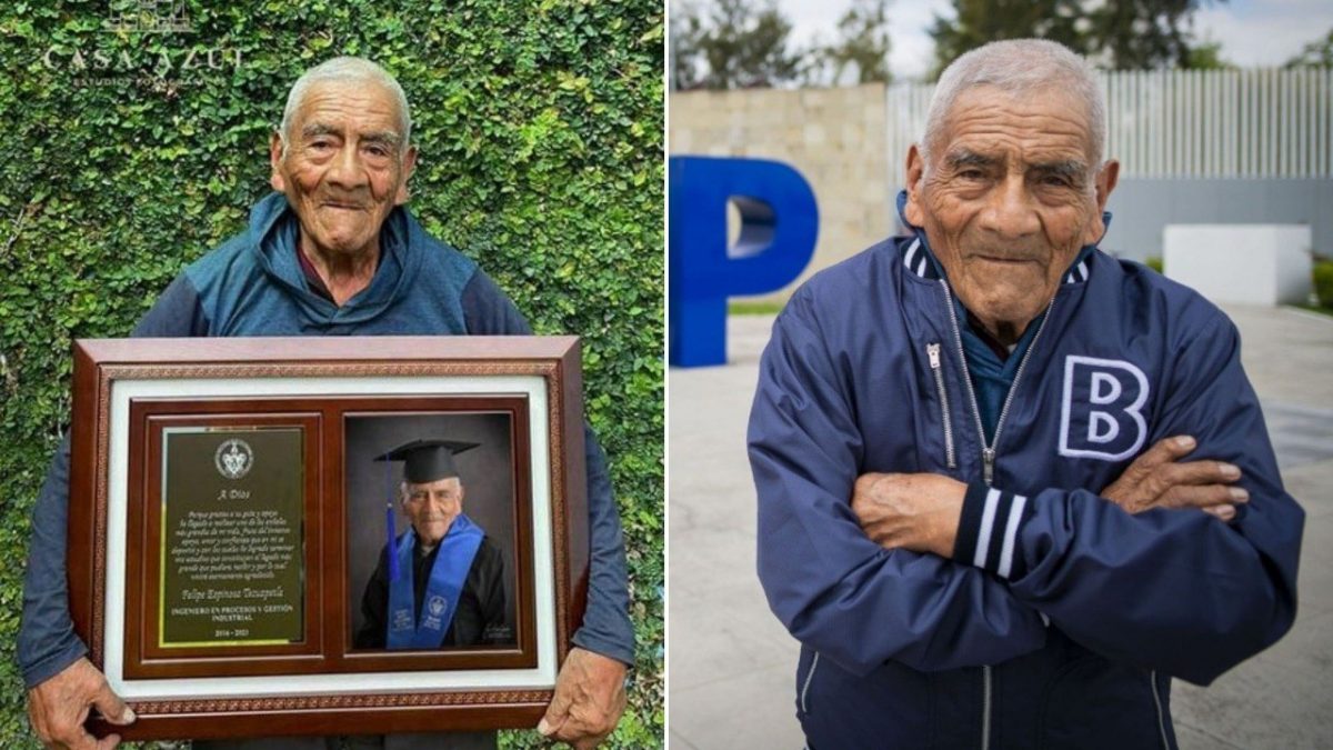 Noticia: "El estudio es grandioso": Hombre a sus 85 años se graduó como ingeniero "El estudio es grandioso": Hombre a sus 85 años se graduó como ingeniero