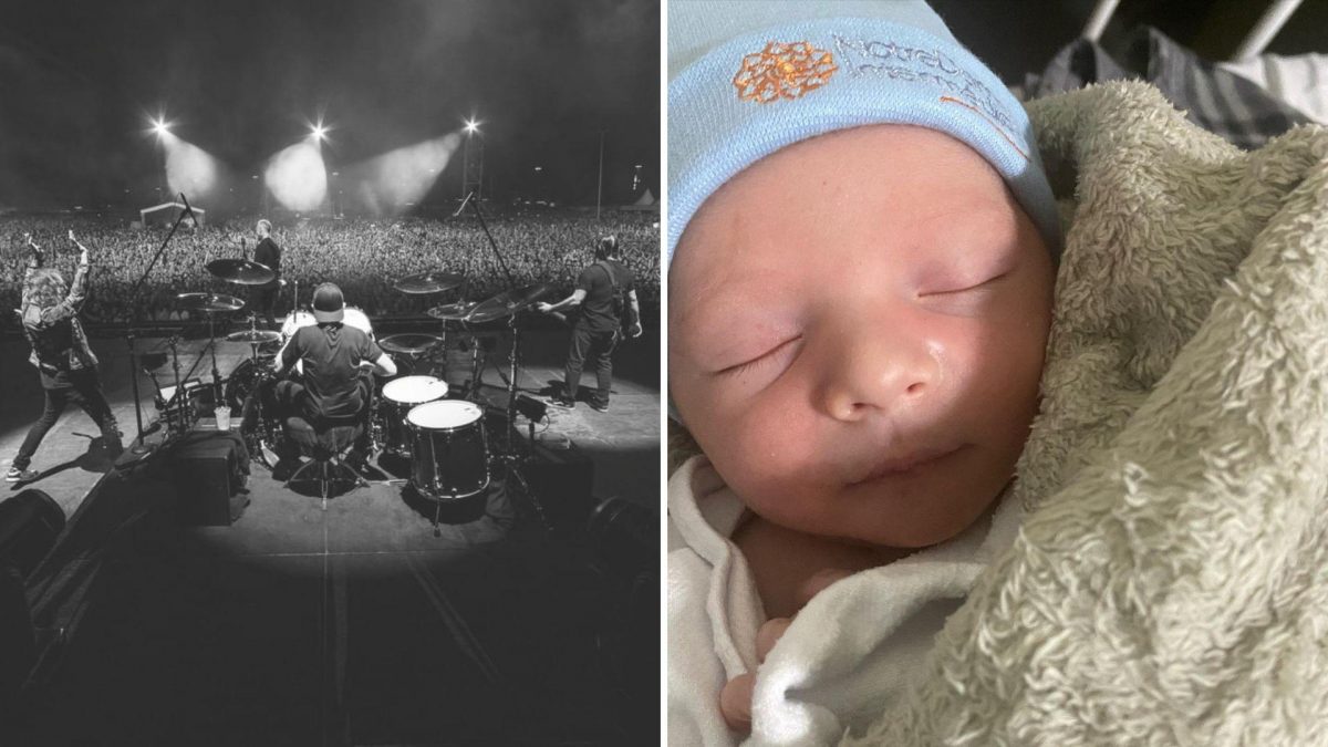 Noticia: Mujer tuvo a su bebé en pleno concierto de Metallica Mujer tuvo a su bebé en pleno concierto de Metallica