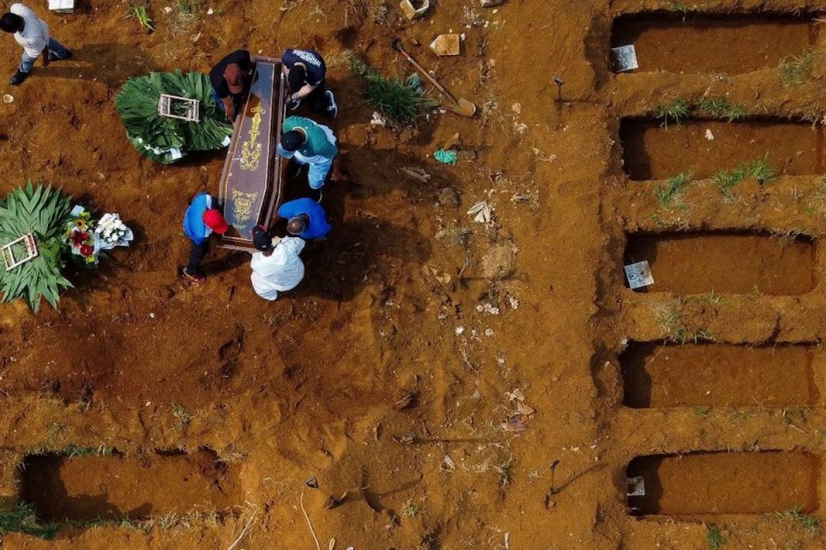 Noticia: Brasil supera las 3.000 muertes por covid-19 en un solo día por primera vez Brasil supera las 3.000 muertes por covid-19 en un solo día por primera vez