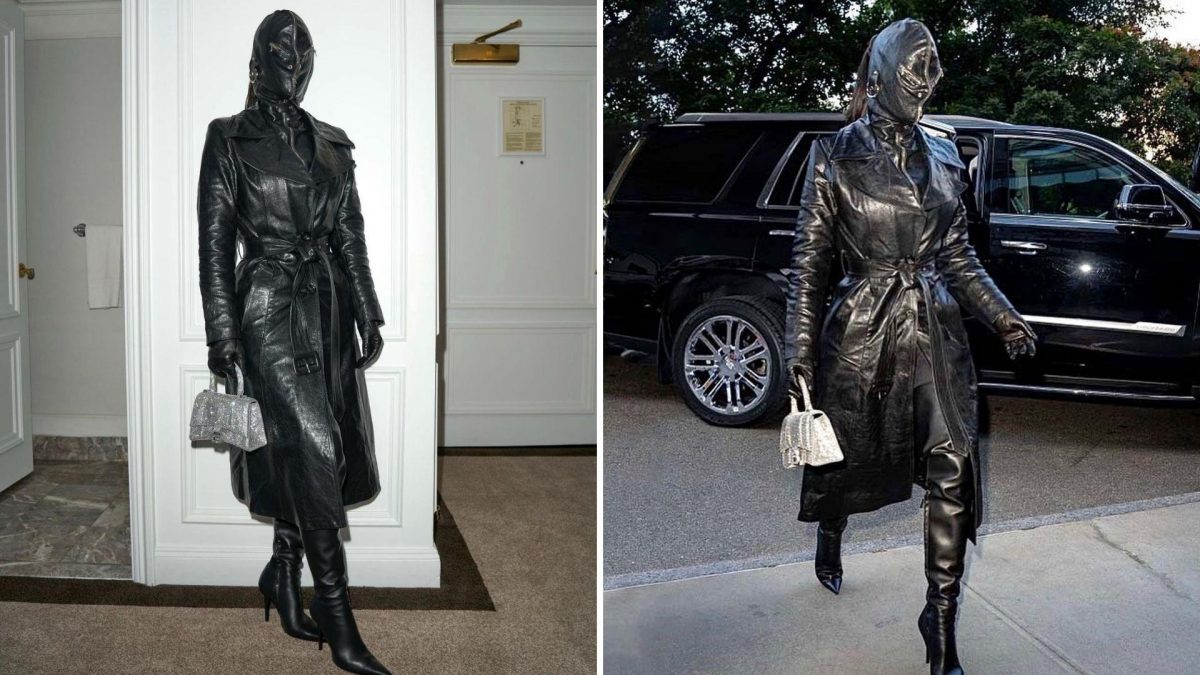 Noticia: La máscara de cuero de Kim Kardashian que causa "terror" entre su fans La máscara de cuero de Kim Kardashian que causa "terror" entre su fans