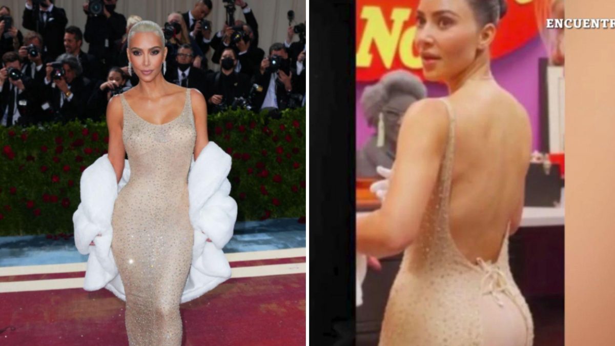 Noticia: ¿Kim Kardashian dañó el vestido más famoso de Marilyn Monroe? ¿Kim Kardashian dañó el vestido más famoso de Marilyn Monroe?