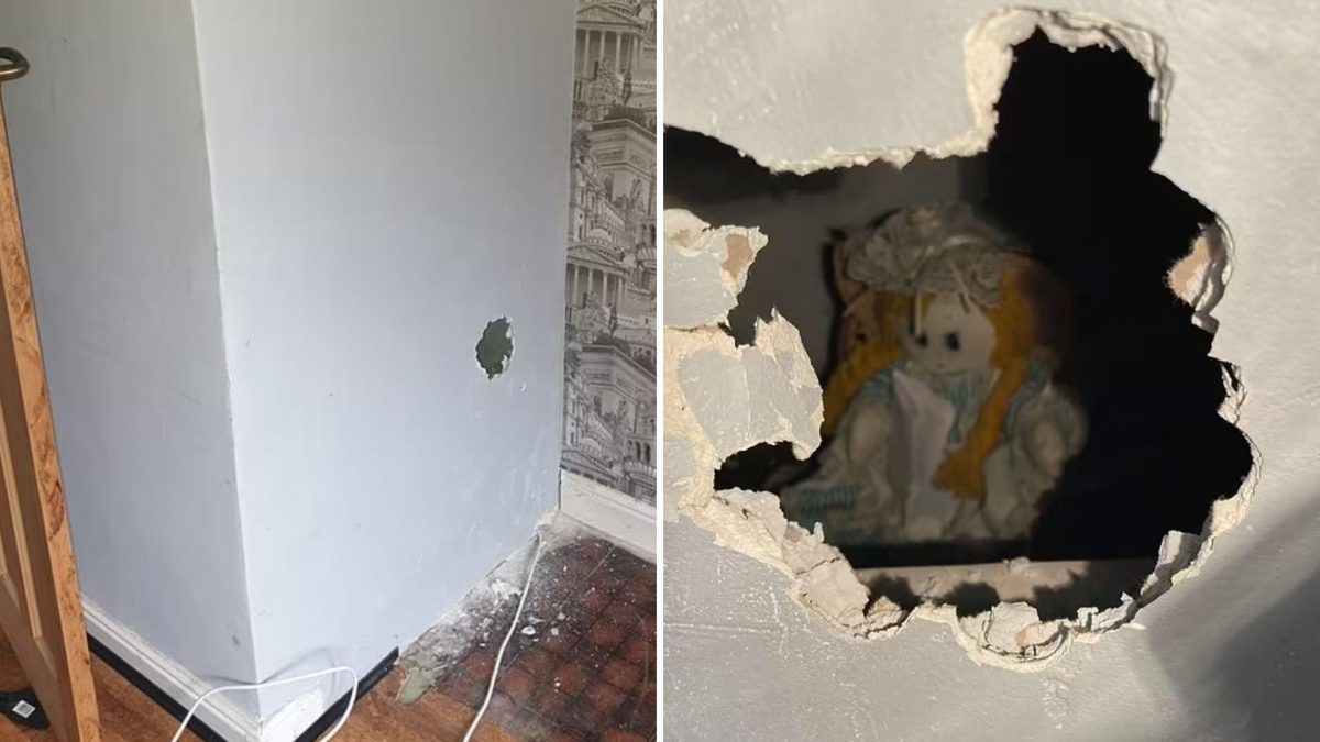 Noticia: Descubre en nueva casa una muñeca escondida junto a una siniestra carta Descubre en nueva casa una muñeca escondida junto a una siniestra carta