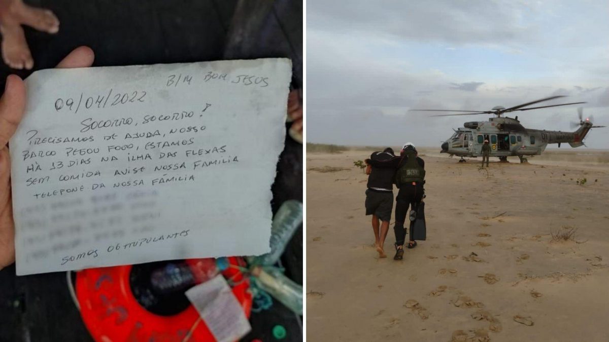 Noticia: Náufragos son rescatados en el río Amazonas gracias a una nota enviada en una botella Náufragos son rescatados en el río Amazonas gracias a una nota enviada en una botella