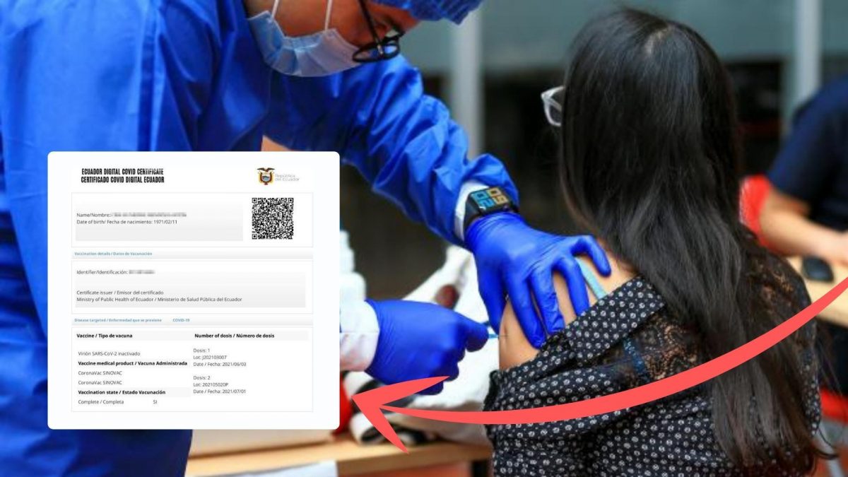 Noticia: COVID-19: Así puede sacar el certificado de vacunación en Ecuador COVID-19: Así puede sacar el certificado de vacunación en Ecuador