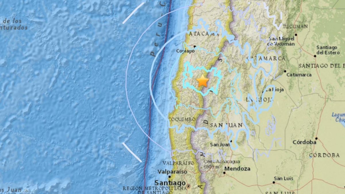 Noticia: Fuerte sismo de 6.2 registra el norte de Chile Fuerte sismo de 6.2 registra el norte de Chile