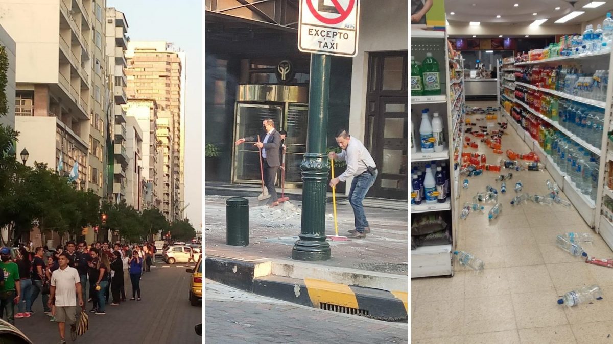 Noticia: Efectos del sismo en Guayaquil: entre daños estructurales y vidrios rotos Efectos del sismo en Guayaquil: entre daños estructurales y vidrios rotos