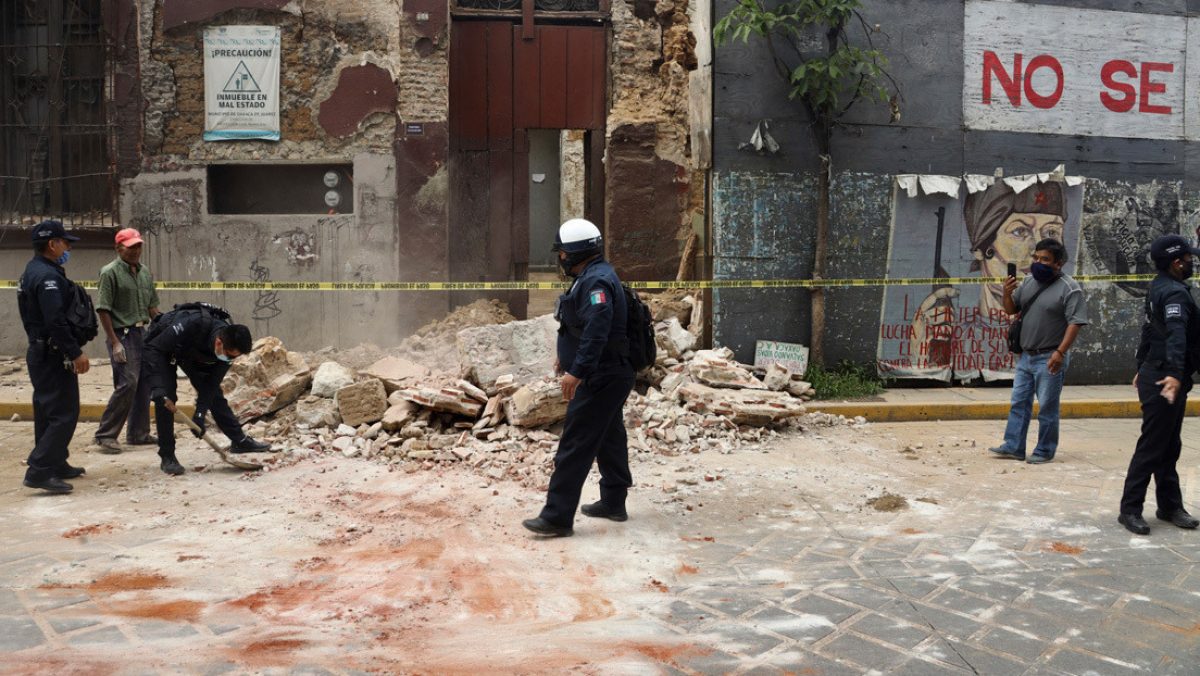 Noticia: Registran al menos 147 réplicas del sismo de este martes en México Registran al menos 147 réplicas del sismo de este martes en México