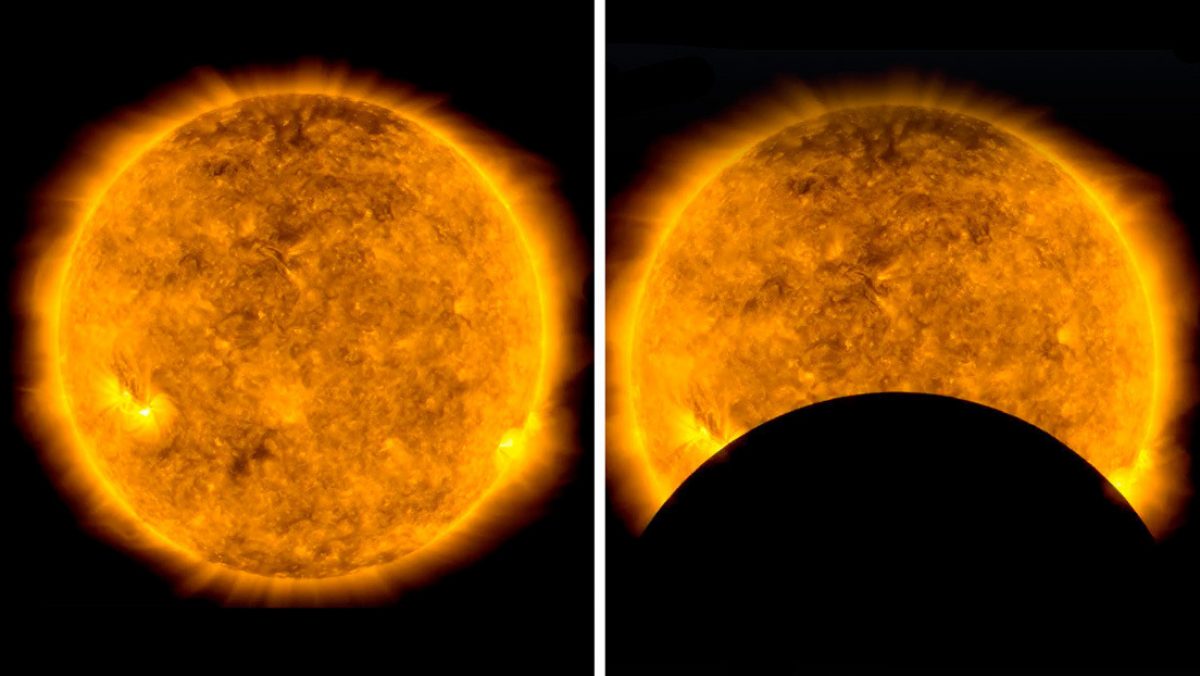 Noticia: VIDEO | La NASA comparte curiosas imágenes de la Luna 'robando cámara' al Sol VIDEO | La NASA comparte curiosas imágenes de la Luna 'robando cámara' al Sol