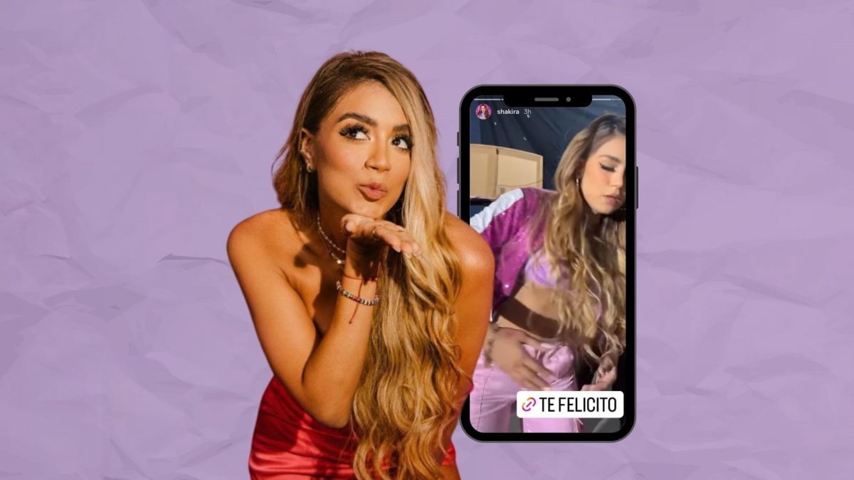 Noticia: Shakira publica en su Instagram los pasos 'Te felicito' de Andreina Bravo Shakira publica en su Instagram los pasos 'Te felicito' de Andreina Bravo